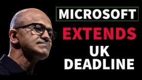 Microsoft Extends UK deal | Microsoft Holds Productive Talks | Game Pass Core | Xbox Live Gold Dead