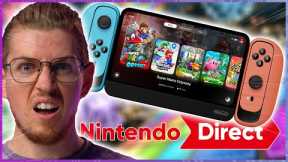 Nintendo Switch 2 Direct Next Week?!