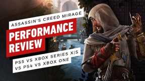 Assassin's Creed: Mirage PS5 vs Xbox Series X|S vs PS4 vs Xbox One Performance Review