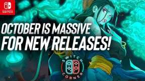 October's Nintendo Switch Line-Up Keeps Getting Bigger! Sonic, Mario, Metal Gear Solid & More!