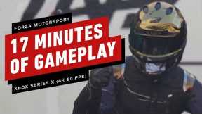 17 Minutes of Forza Motorsport Gameplay on Xbox Series X (4K 60FPS)