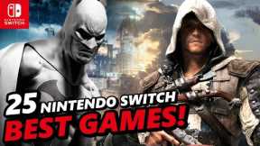 TOP 25 BEST Nintendo Switch AAA Western Games !