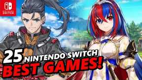 TOP 25 BEST Nintendo Switch Games of 2023 !