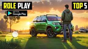 Top 5 Open World ROLE PLAY Games like GTA 5 for Android 2023 l games like gta 5 for android