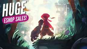 HUGE NEW January Nintendo Switch Eshop Sales Are here...