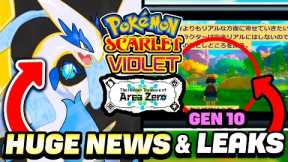 POKEMON NEWS & LEAKS! GENERATION 10 GRAPHICS, NINTENDO SWITCH 2 & DLC INFORMATION in Scarlet Violet?