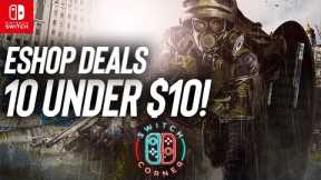 New Nintendo ESHOP Sale is HUGE! 10 Under $10! Nintendo Switch Deals