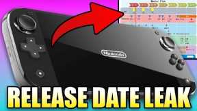 The Real Switch 2 Release Date Just LEAKED...