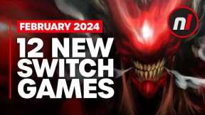 12 Exciting New Games Coming to Nintendo Switch - February 2024