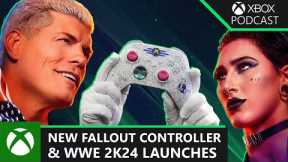 Unboxing the New Fallout Xbox Controller and WWE 2K24 | Official Xbox Podcast