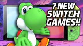 7 New Nintendo Switch Games Were Just Announced + PS Exclusive!