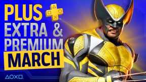 PlayStation Plus Extra & Premium Games - March 2024