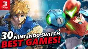 30 BEST Single Player Nintendo Switch Games !