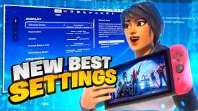 *UPDATED* BEST Nintendo Switch Settings For AIMBOT + FAST EDITS!