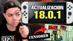 NINTENDO SWITCH se ACTUALIZA a 18.0.1 con ESTOS CAMBIOS | Tomb Raider 3 CENSURADO | Samus x Fortnite