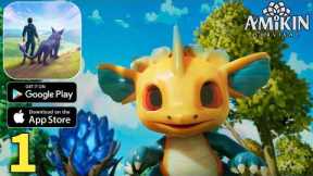 Amikin Survival Global Launch Gameplay Walkthrough Part 1 (ios, Android)
