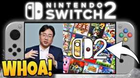 Nintendo Confirms Something Exciting for Switch 2 Games!