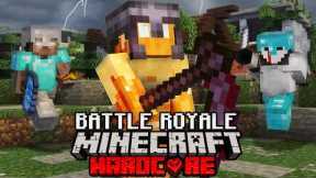 Minecraft Players Simulate Battle Royale
