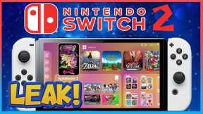 New Huge Nintendo Switch Leaks Just Dropped!
