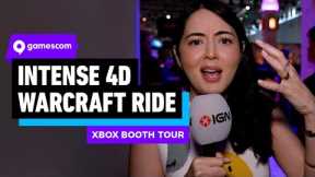 Crazy Warcraft 4D Experience & More at the Xbox Gamescom Booth | gamescom 2024