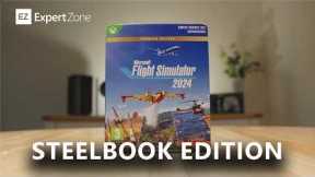 Unboxing Flight Simulator 2024 Premium Edition Steelbook