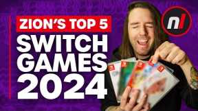 Zion's Top 5 Switch Games of 2024