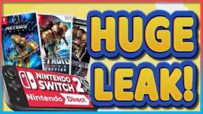 New Nintendo Switch 2 Reveal Info JUST DROPPED! + Metroid Prime Leaks!