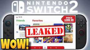 These Nintendo Switch 2 Price & Console Leaks are CRAZY!