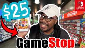RUN NOW!! $25 Nintendo Switch Games at Gamestop