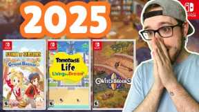 10 BRAND NEW Cozy Games JUST ANNOUNCED for Nintendo Switch...