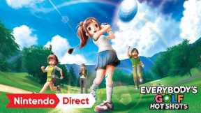 EVERYBODY'S GOLF: HOT SHOTS – Announcement Trailer – Nintendo Switch