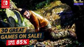 Get 30 GREAT Games for LESS! NEW Nintendo Switch eShop SALE!