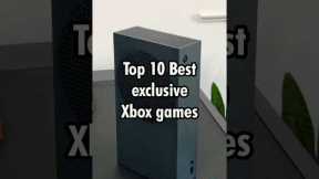 Top 10 Best exclusive Xbox games according to chatGPT #shorts #gaming #xbox