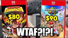 WTF?!? Nintendo Switch 2 Games Cost $80-90!! CONFIRMED