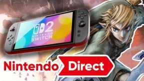 FINAL Nintendo Switch 2 Direct Predictions & What to Expect!