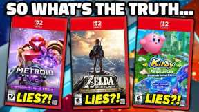Wait...Is Nintendo LYING About Switch 2 Games?!?