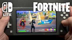 Fortnite on Nintendo Switch Lite #740