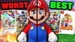 Ranking EVERY Mario Game On Nintendo Switch (2017-2025)