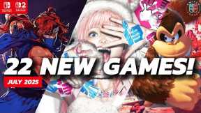 22 NEW Nintendo Switch & Switch 2 Games You Can't Miss