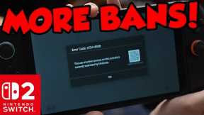 More Nintendo Switch 2 BANS For Illegal Game Copies!