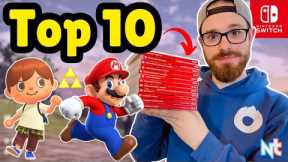 FAREWELL NINTENDO SWITCH! | My Top 10 Switch Games OF ALL TIME!
