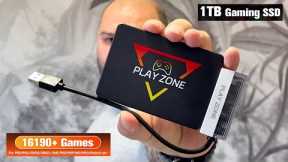 PLAY ZONE SSD 1TB - New Retro Game Console ( 16191 Video Games 80+ Emulator Console )