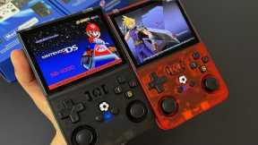 Unboxing R36 PRO Handheld Game Console And Test (60 Fps Retro Console)