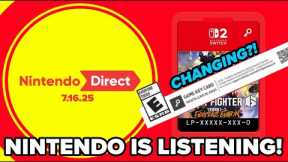 Nintendo Direct Now THIS Week?! Game Key Cards Might Be CHANGING!