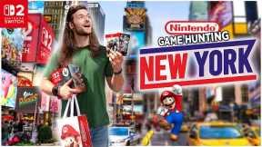 Nintendo Switch 2 GAME HUNTING in NEW YORK CITY!