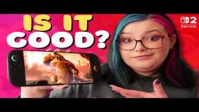 First Look at Donkey Kong Bananza on the Nintendo Switch 2!