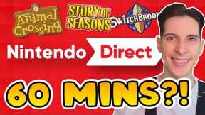 Is this the best Nintendo Direct ever? 60 minutes of Switch & Switch 2 games!