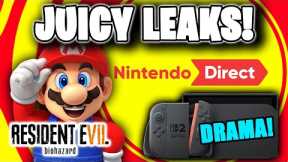 Nintendo Direct Leak Just Got JUICY — 3rd Parties, Drama & RE7!