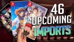 46 UPCOMING Nintendo Switch Game Import Exclusives With ENGLISH!