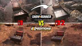 Nintendo Switch 2 Vs Switch 1 Backwards Compatibility SnowRunner & Expeditions Comparisons